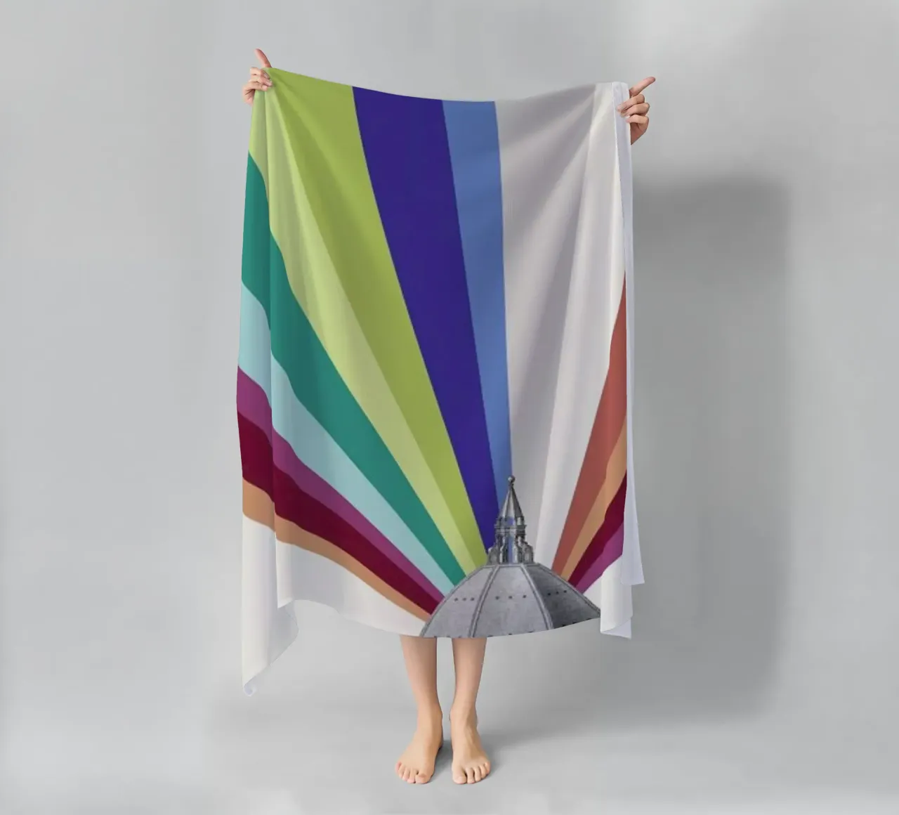 Tower Rainbow telo mare da The Gently Unfurling Sneak