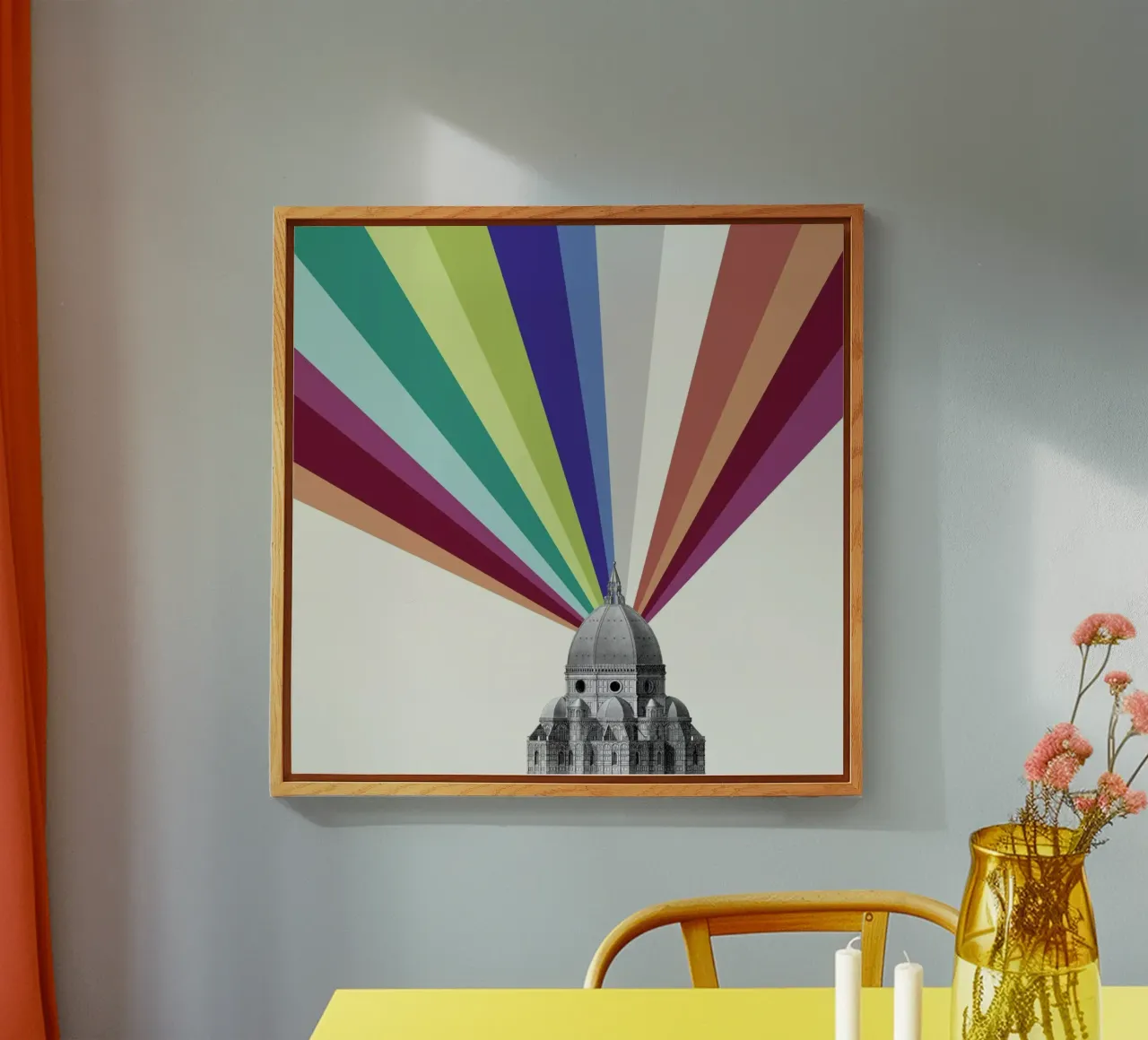 Tower Rainbow plexiglass da The Gently Unfurling Sneak