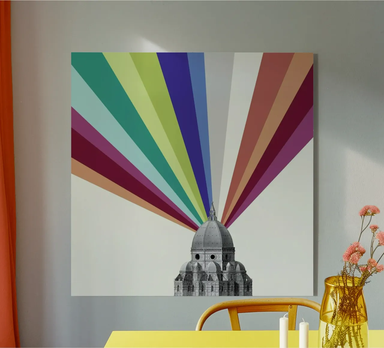 Tower Rainbow plexiglass da The Gently Unfurling Sneak