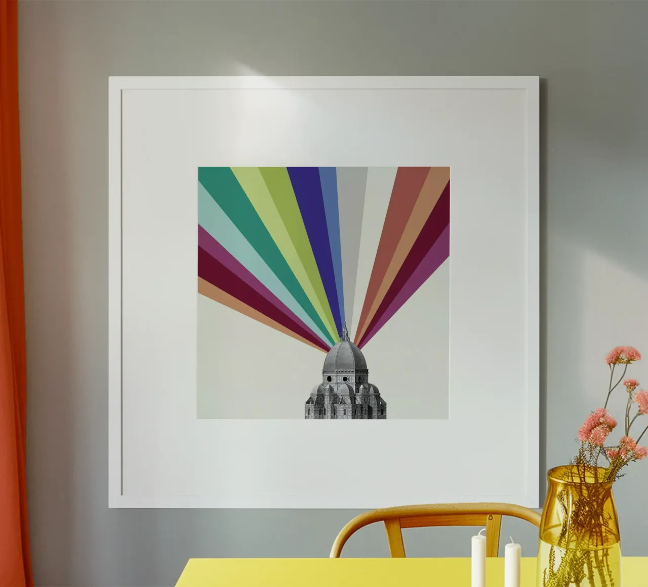 Tower Rainbow hahnemühle by The Gently Unfurling Sneak