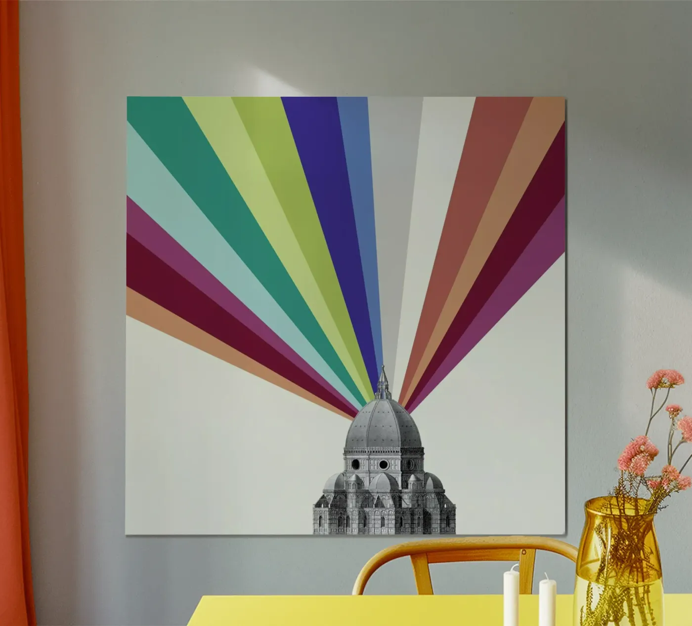 Tower Rainbow poster da The Gently Unfurling Sneak