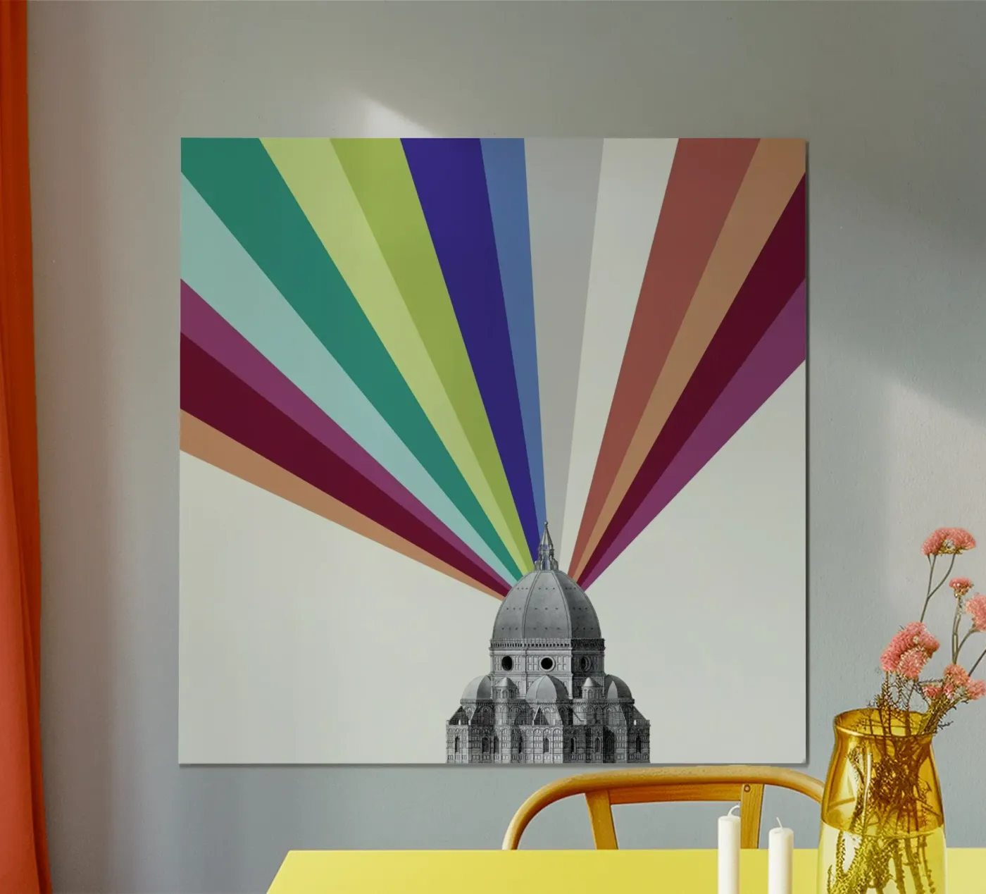 Tower Rainbow poster da The Gently Unfurling Sneak