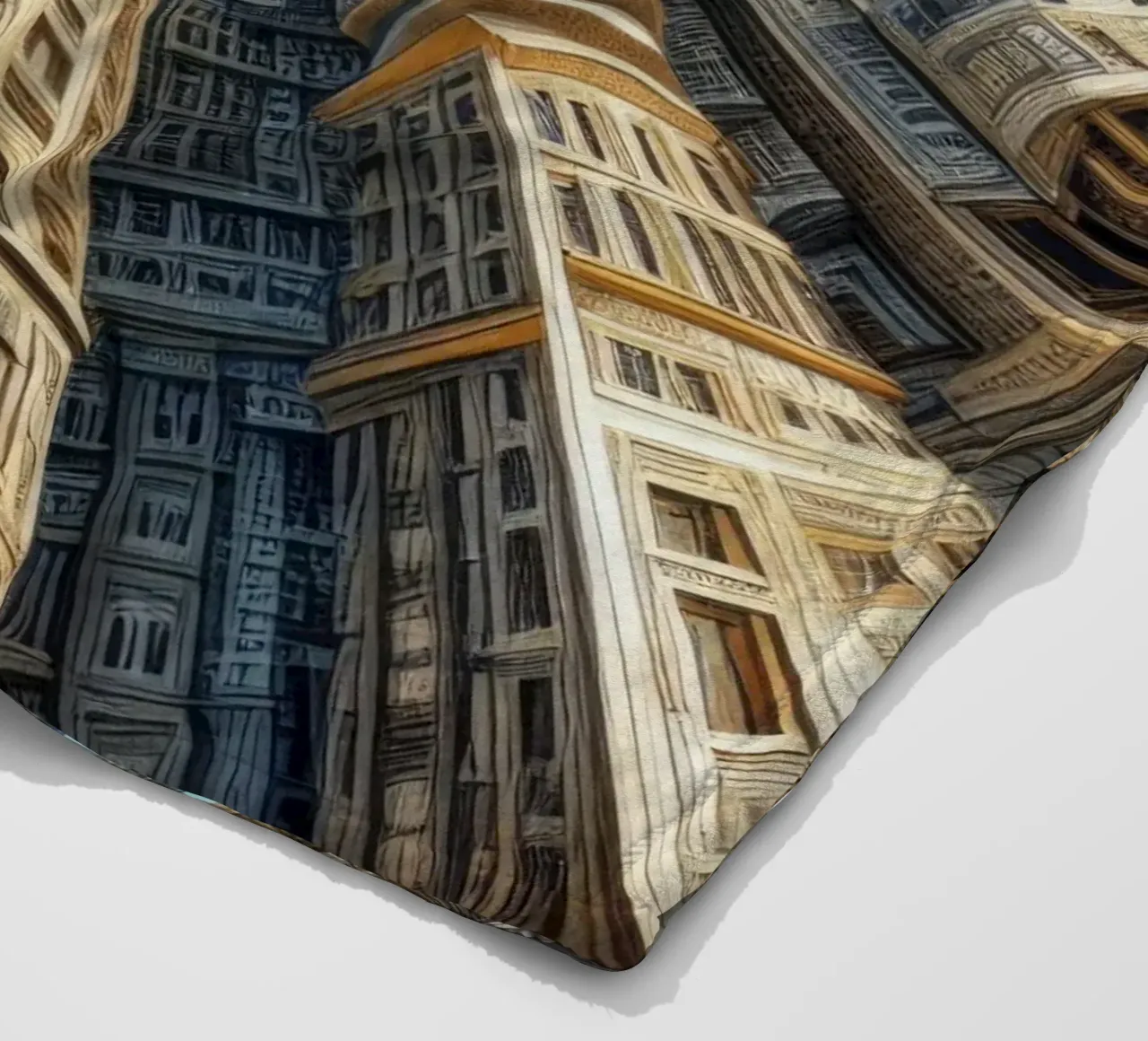 Sphere 035 - Towering Symmetrical Urban Structures coperta in pile da Spheres