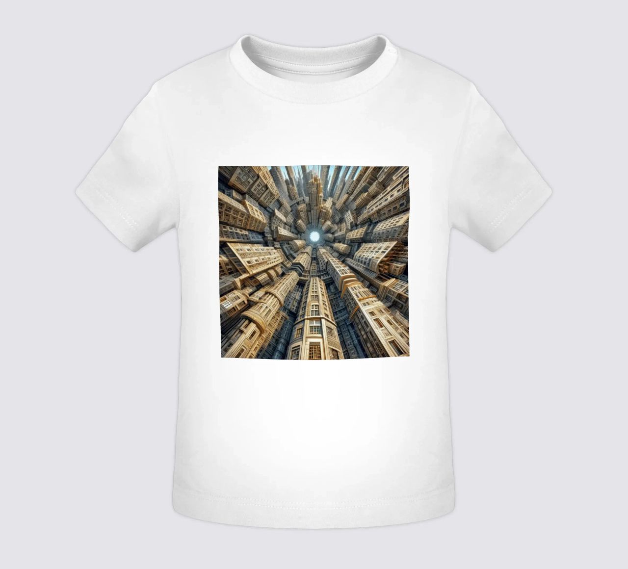 Sphere 035 - Towering Symmetrical Urban Structures maglietta neonato da Spheres