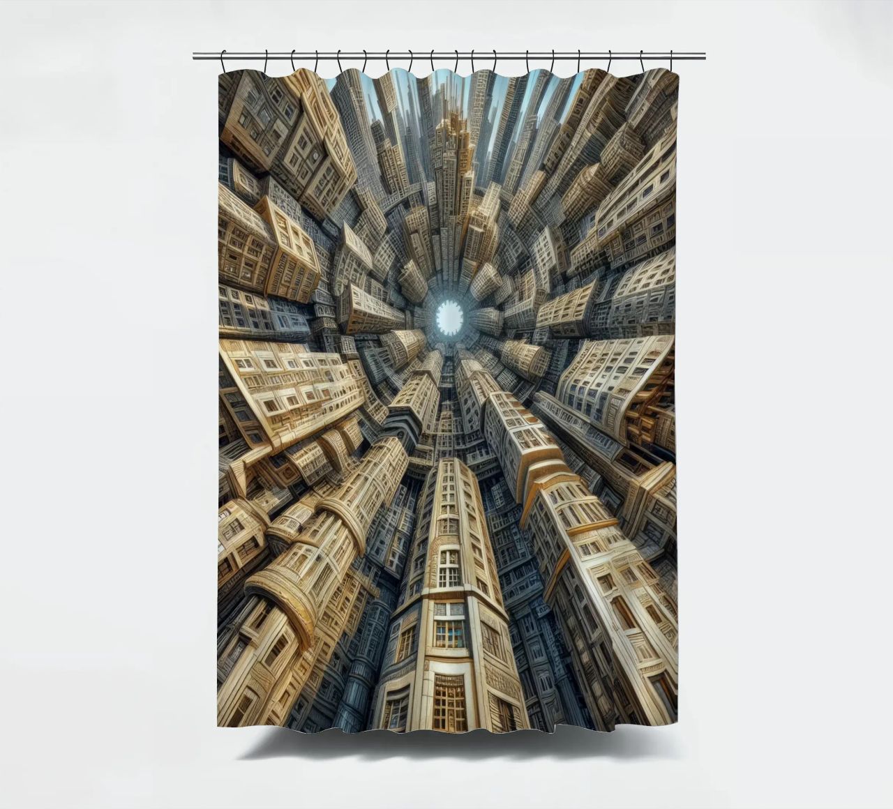 Sphere 035 - Towering Symmetrical Urban Structures tenda da doccia da Spheres