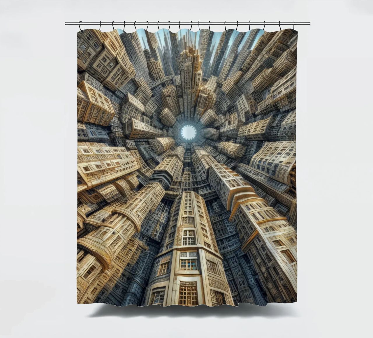 Sphere 035 - Towering Symmetrical Urban Structures tenda da doccia da Spheres