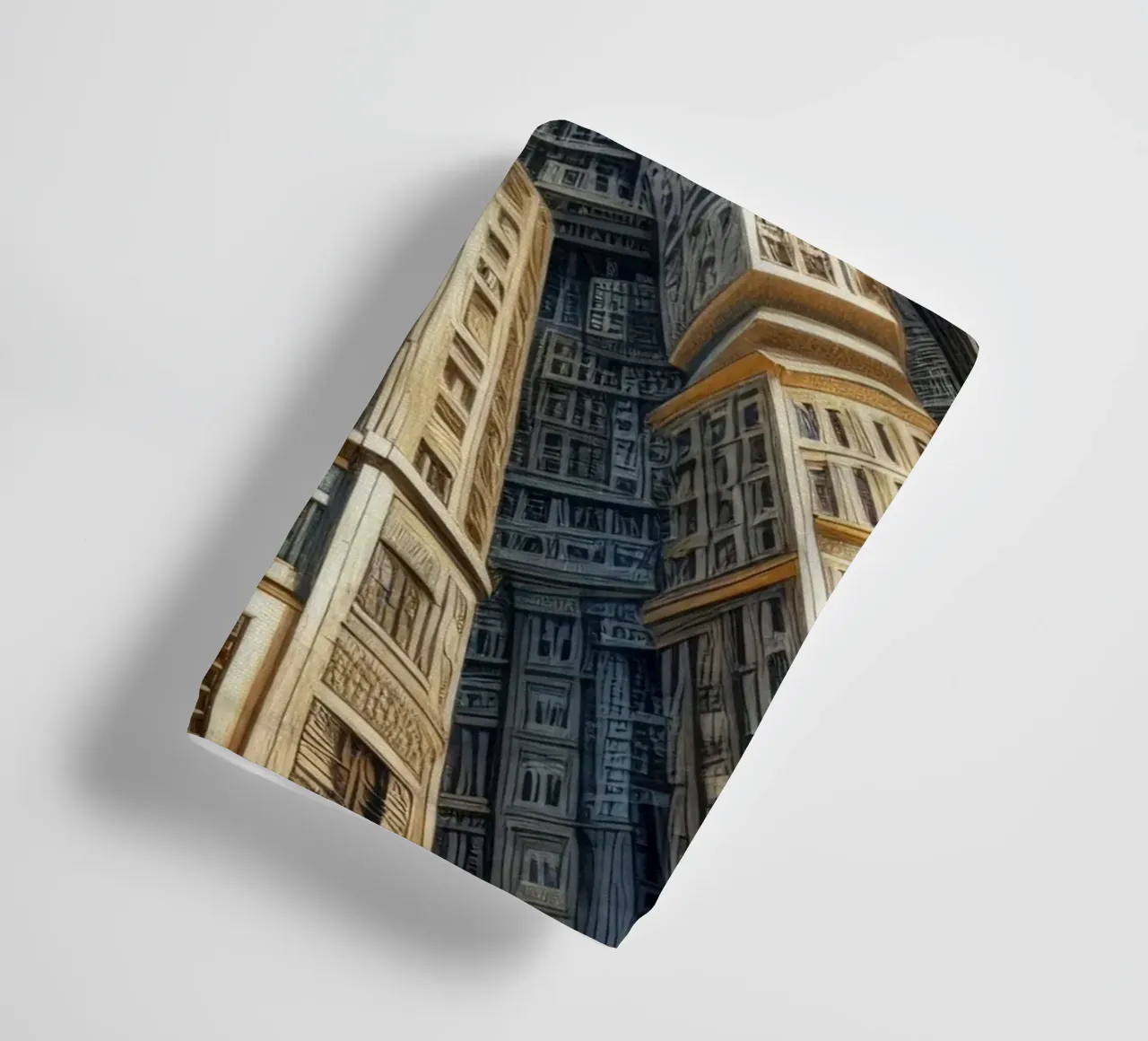 Sphere 035 - Towering Symmetrical Urban Structures asciugamano da bagno da Spheres