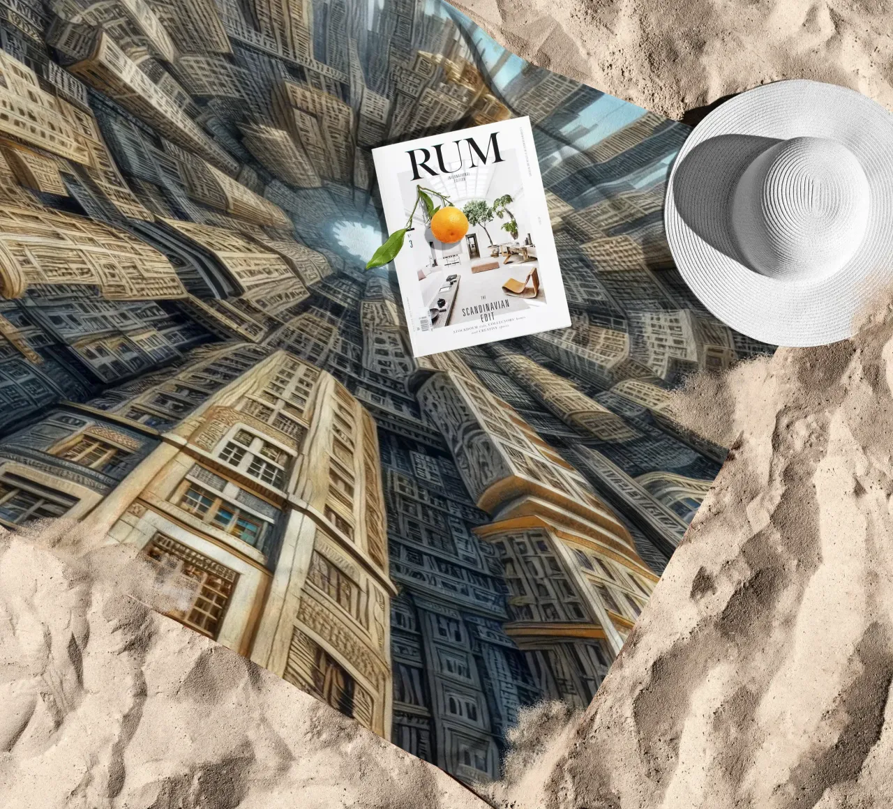 Sphere 035 - Towering Symmetrical Urban Structures telo mare da Spheres