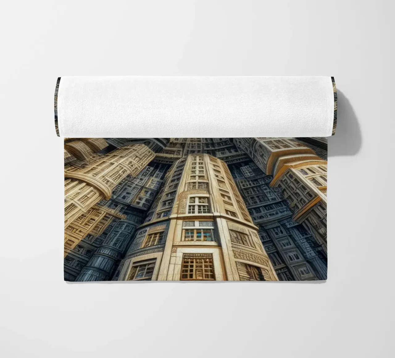 Sphere 035 - Towering Symmetrical Urban Structures telo mare da Spheres