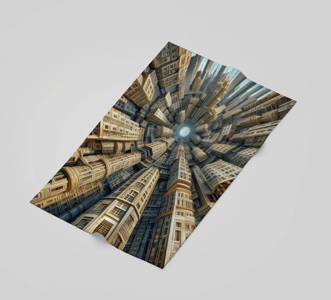 Sphere 035 - Towering Symmetrical Urban Structures telo mare da Spheres