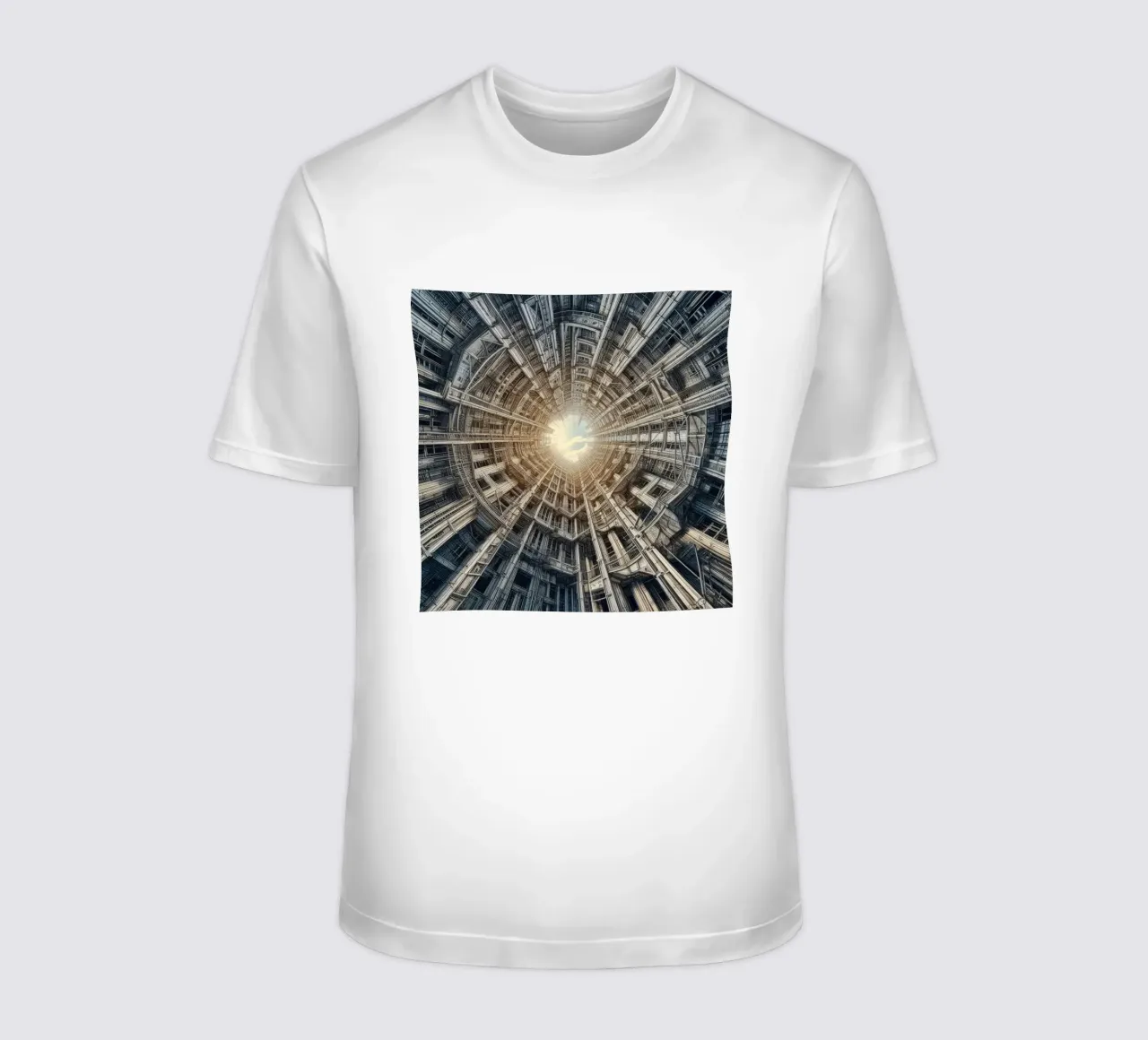 Sphere 040 - Futuristic Tunnel-Like Architecture t-shirt da Spheres