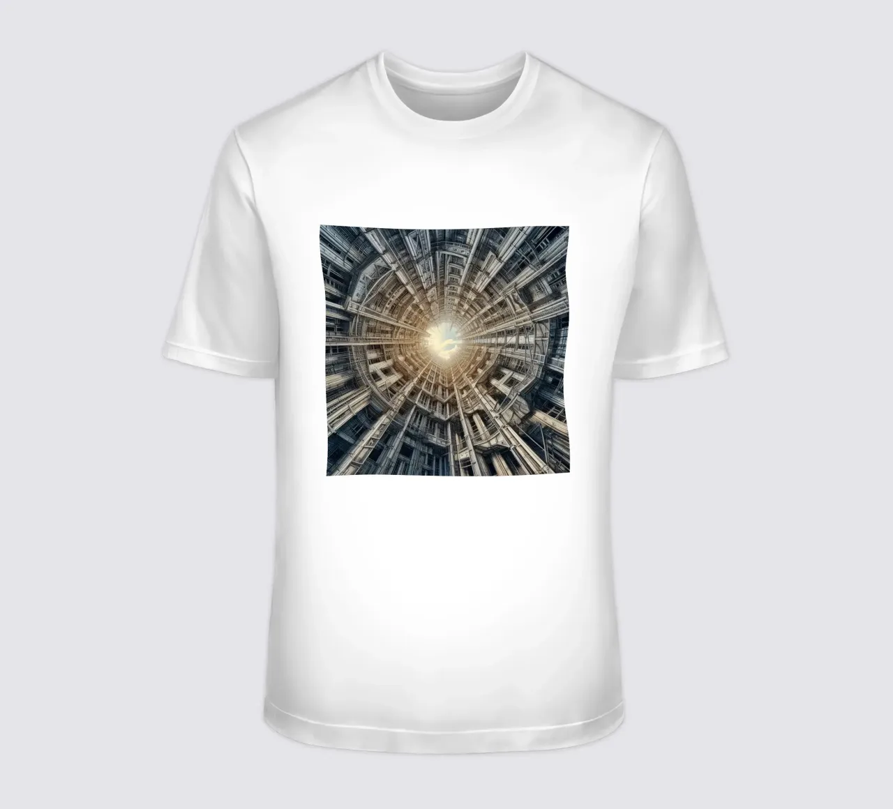 Sphere 040 - Futuristic Tunnel-Like Architecture t-shirt de Spheres