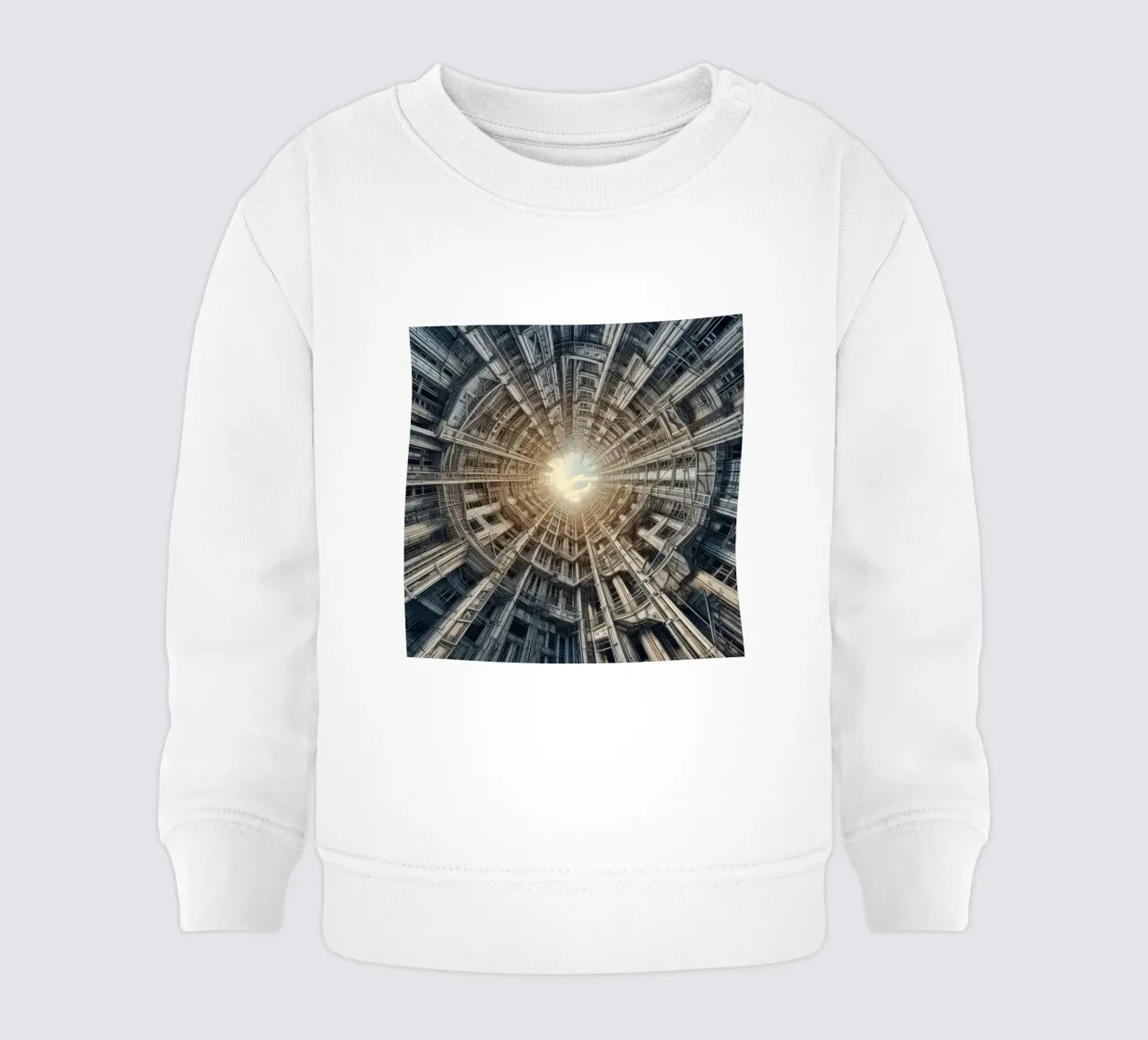 Sphere 040 - Futuristic Tunnel-Like Architecture sweat pour bébé de Spheres