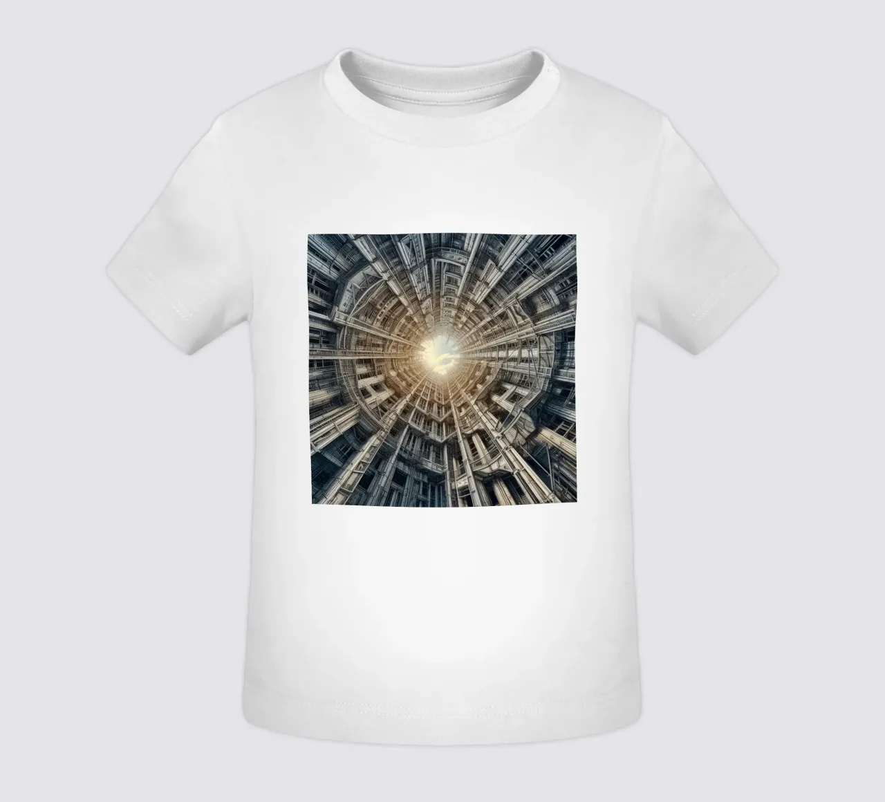 Sphere 040 - Futuristic Tunnel-Like Architecture maglietta neonato da Spheres