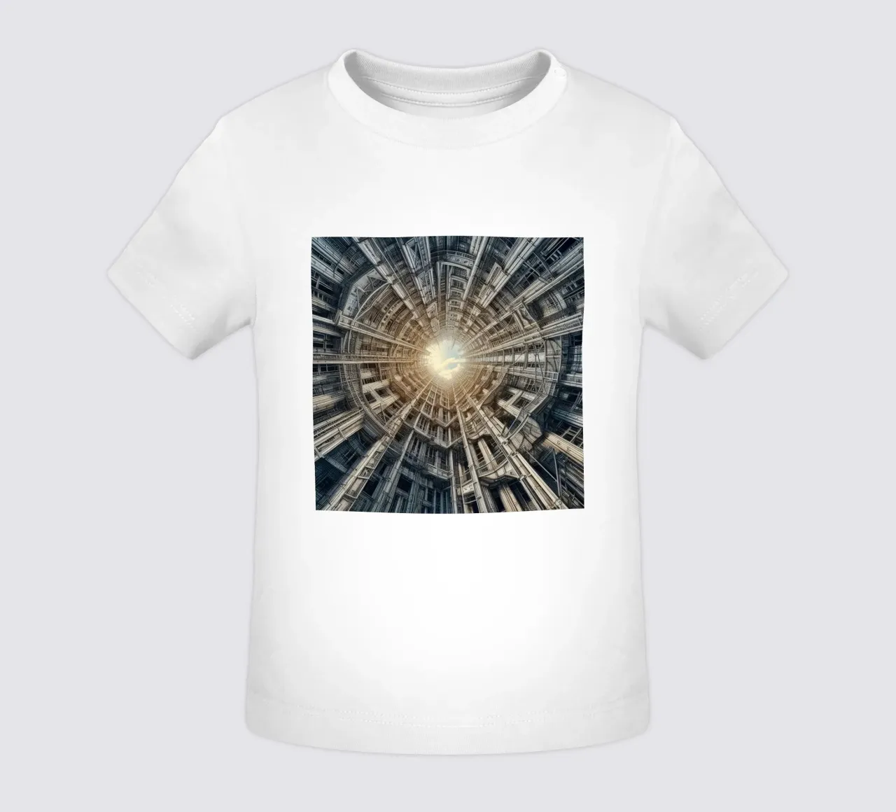 Sphere 040 - Futuristic Tunnel-Like Architecture Baby T-Shirt von Spheres