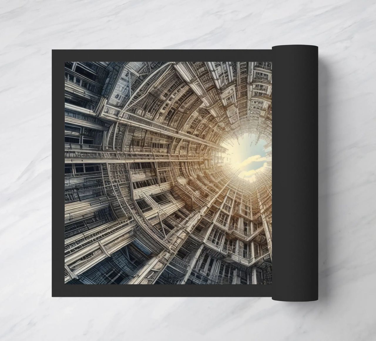 Sphere 040 - Futuristic Tunnel-Like Architecture zerbino da Spheres