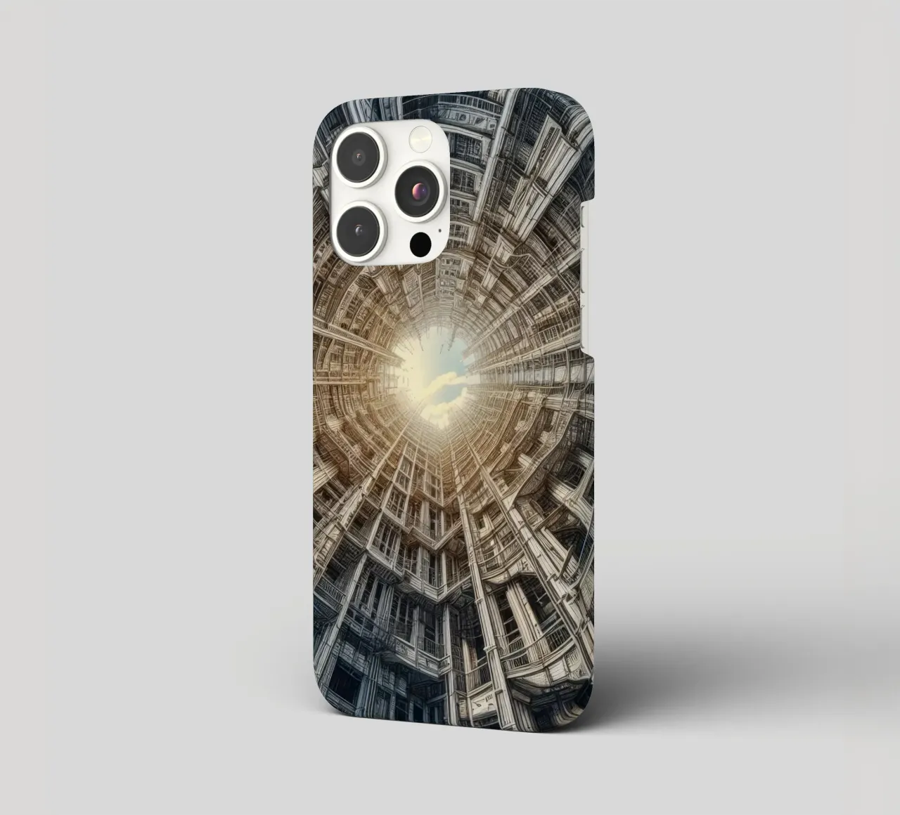 Sphere 040 - Futuristic Tunnel-Like Architecture cover iphone da Spheres