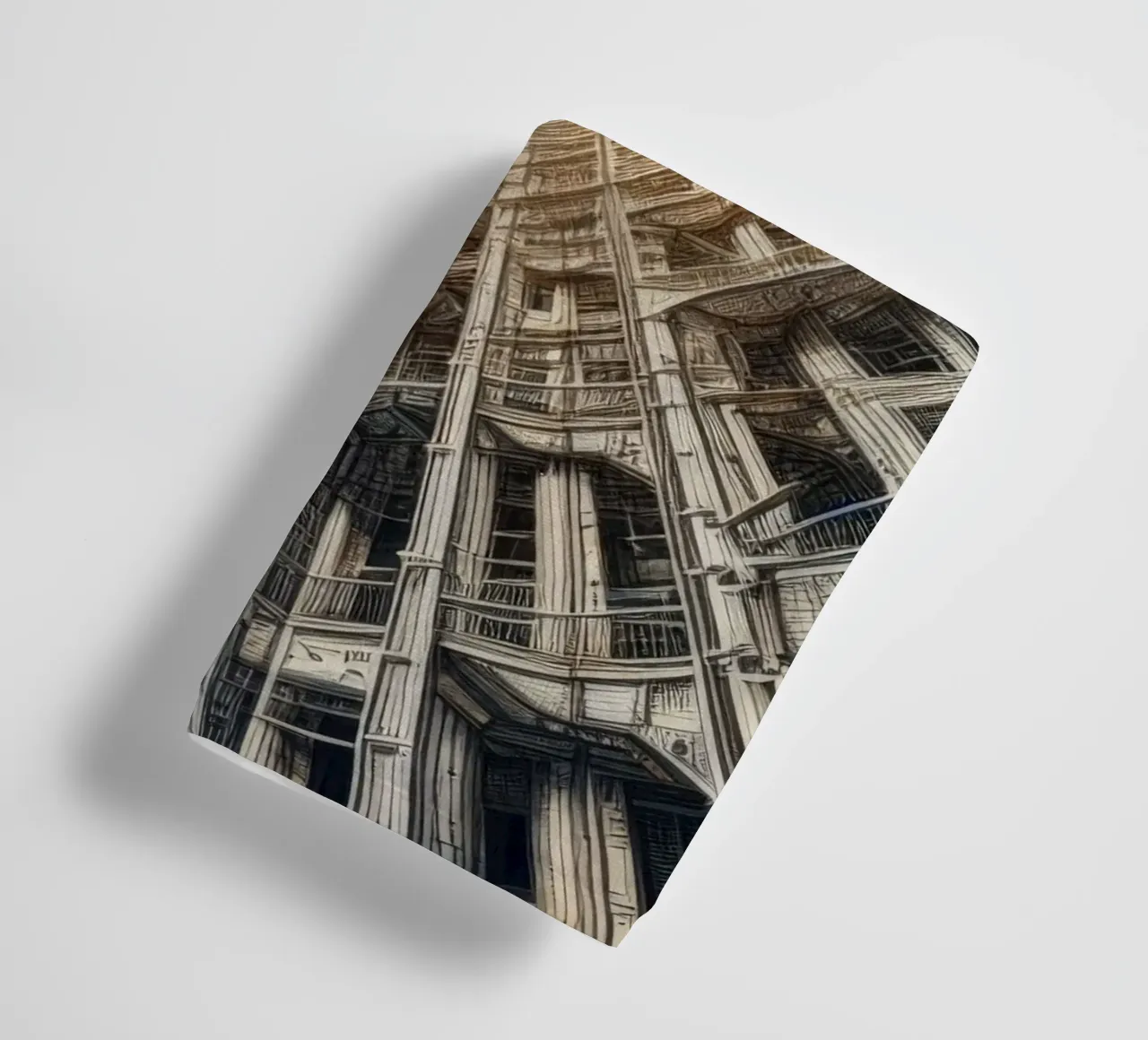 Sphere 040 - Futuristic Tunnel-Like Architecture asciugamano da bagno da Spheres