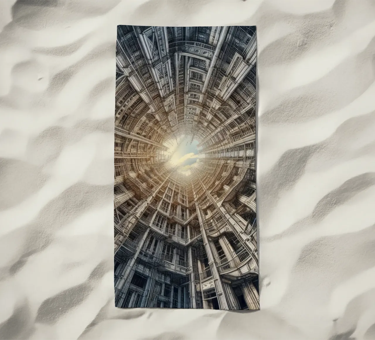 Sphere 040 - Futuristic Tunnel-Like Architecture telo mare da Spheres