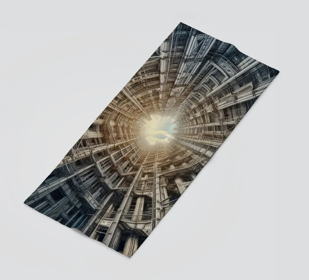 Sphere 040 - Futuristic Tunnel-Like Architecture telo mare da Spheres