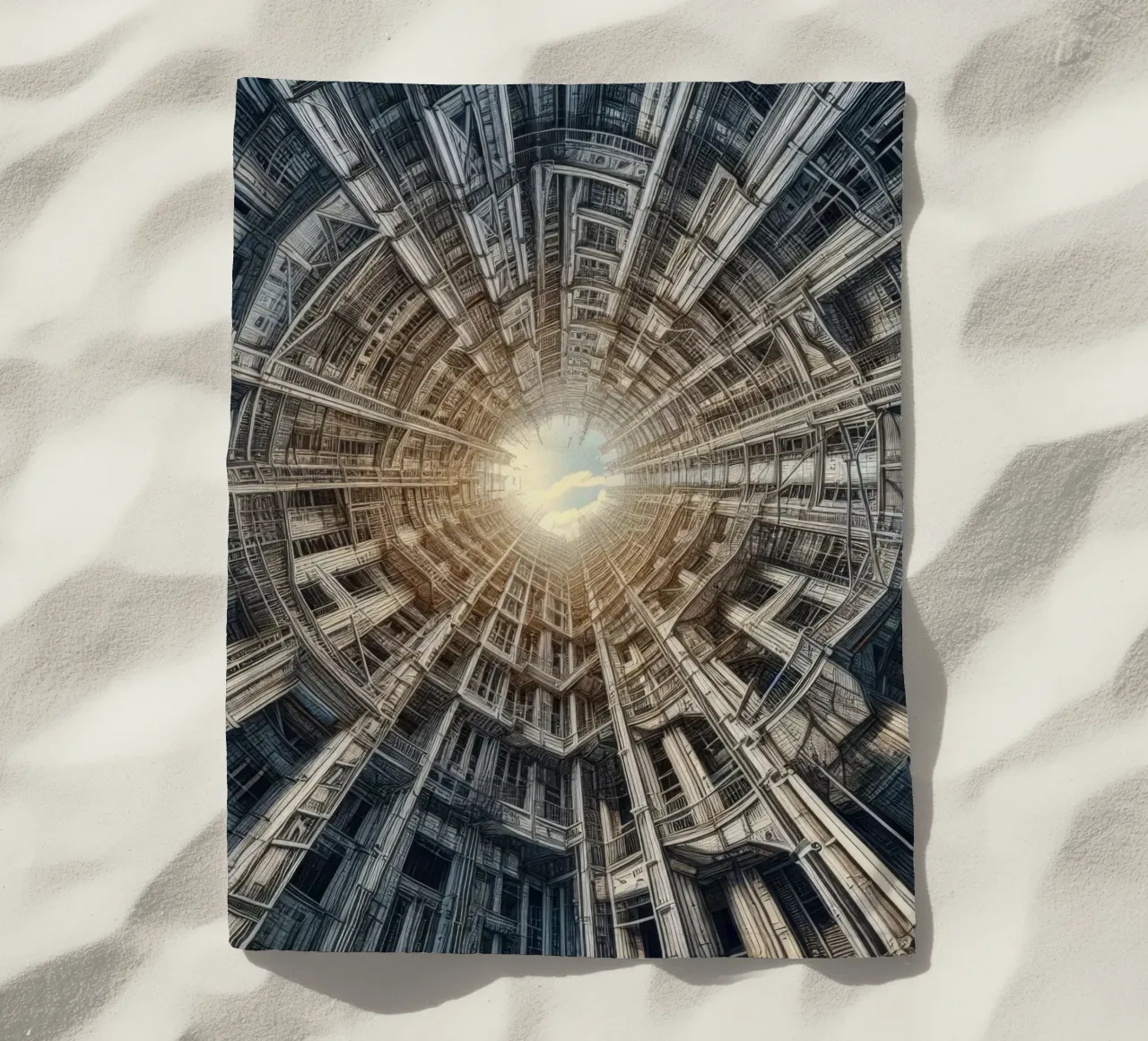 Sphere 040 - Futuristic Tunnel-Like Architecture telo mare da Spheres