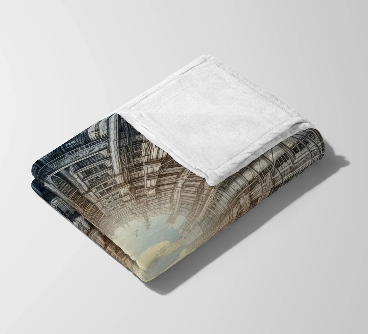 Sphere 040 - Futuristic Tunnel-Like Architecture coperta in pile da Spheres