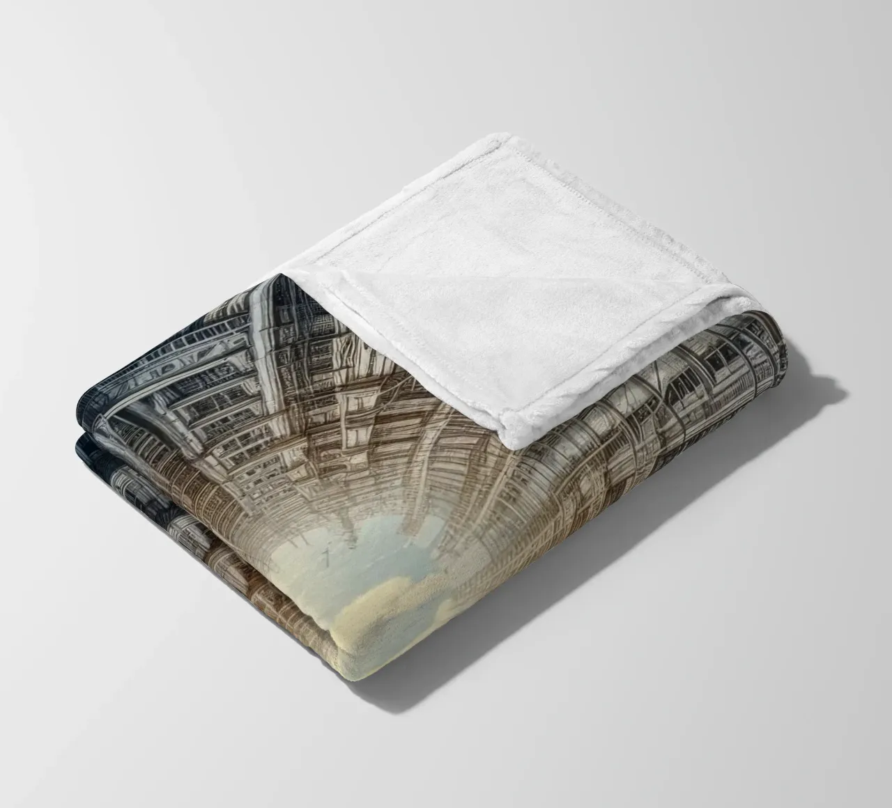 Sphere 040 - Futuristic Tunnel-Like Architecture coperta in pile da Spheres