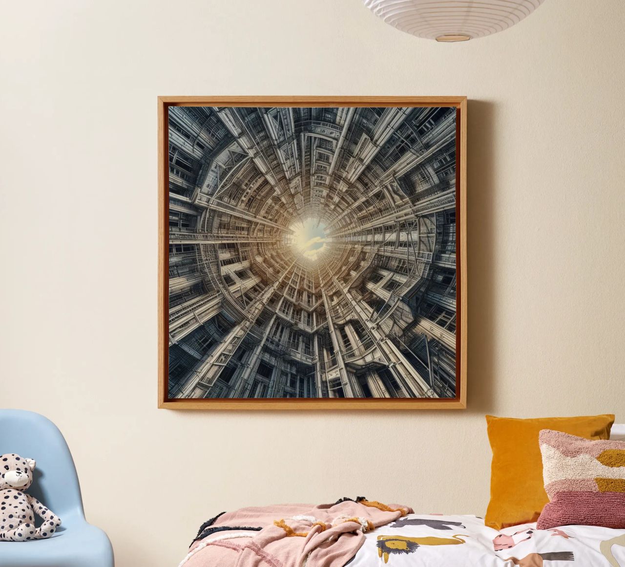 Sphere 040 - Futuristic Tunnel-Like Architecture tela da Spheres