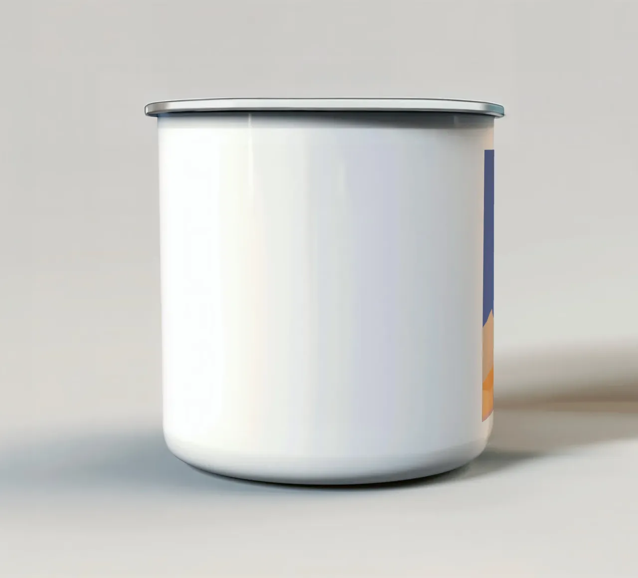 Desert Moon  |  Minimal Art  |  Organic Shapes tazza in smalto da PrintCessStudio