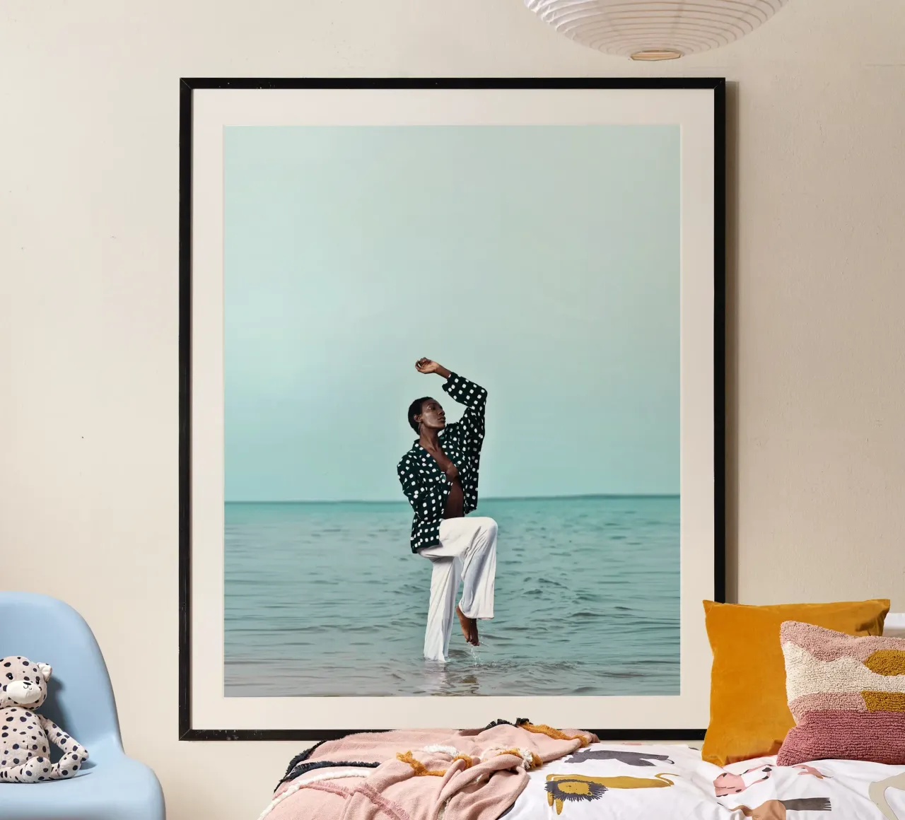 Afro Sea poster da Mathudace Créas