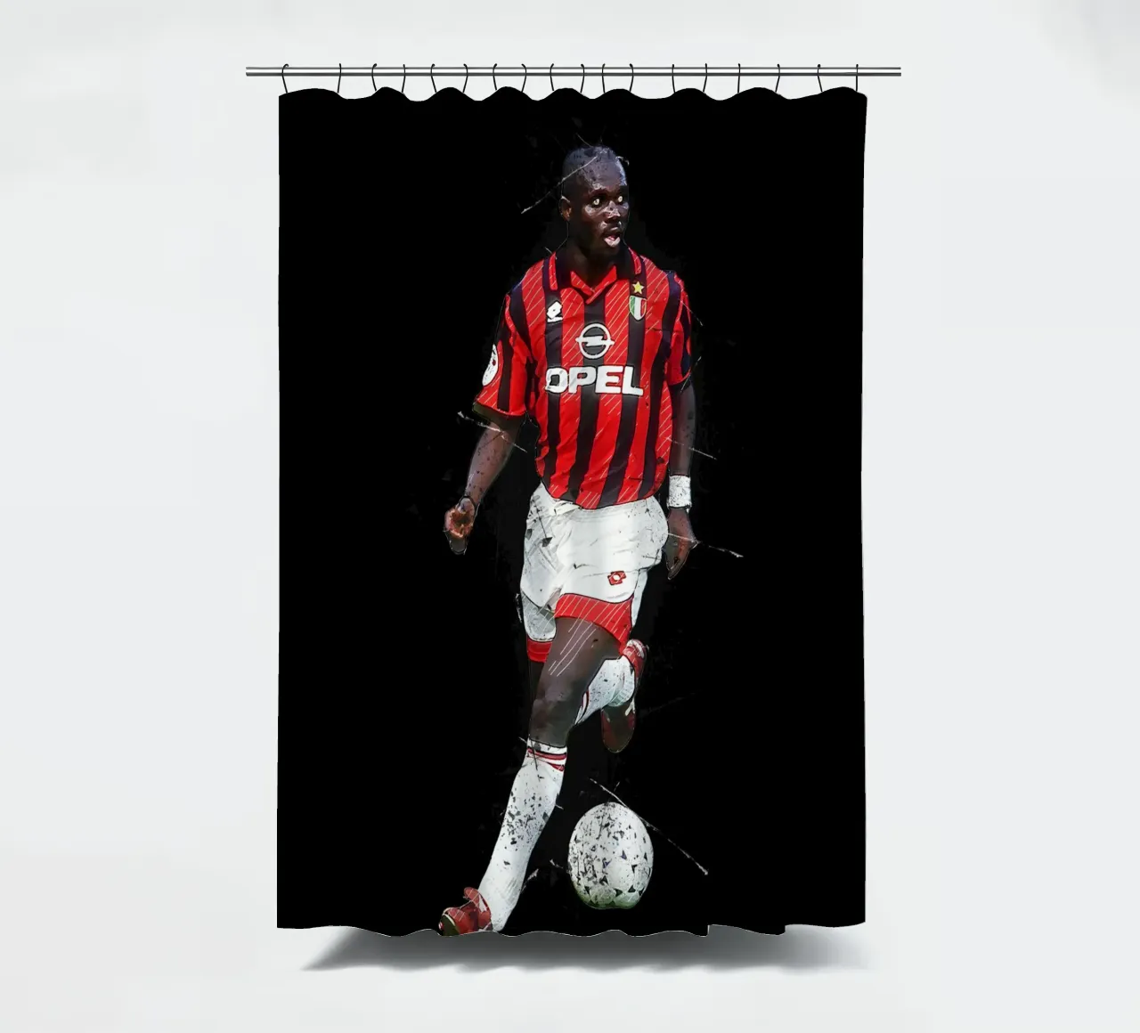 George Weah tenda da doccia da tenten