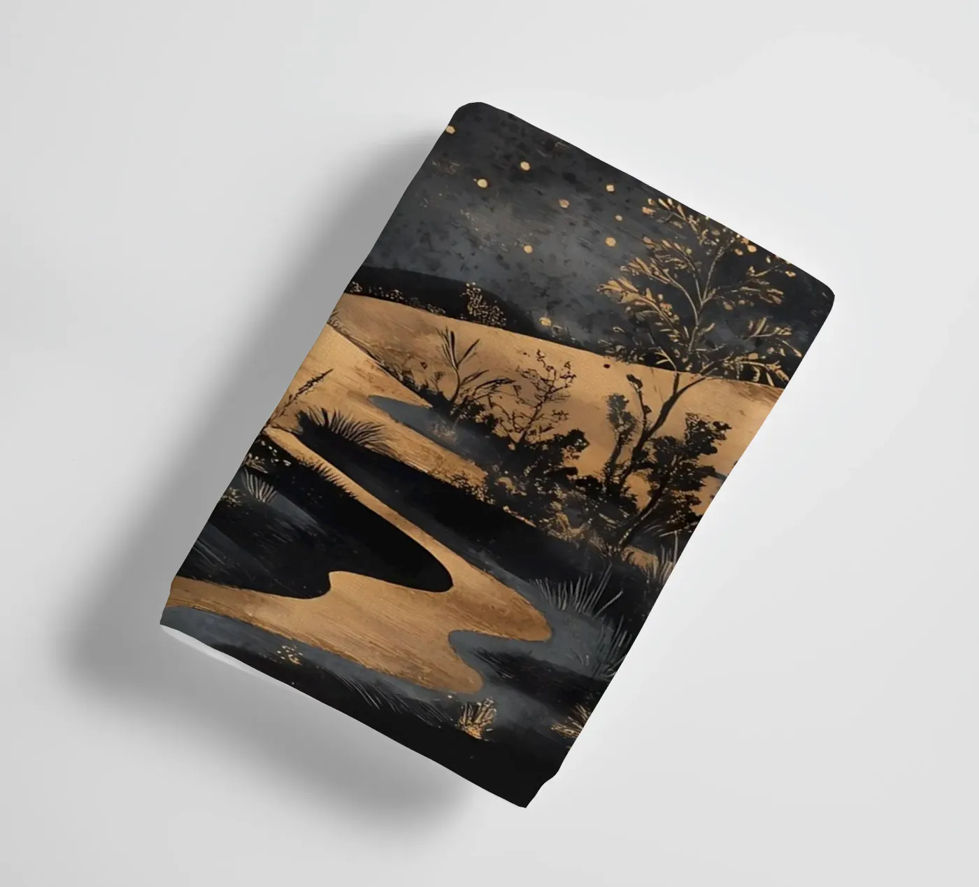 Celestial Landscape towel by IamHomeStudio