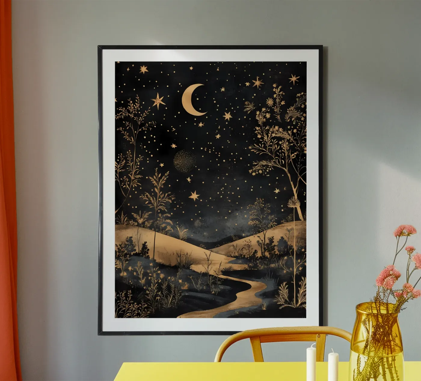 Celestial Landscape poster by IamHomeStudio