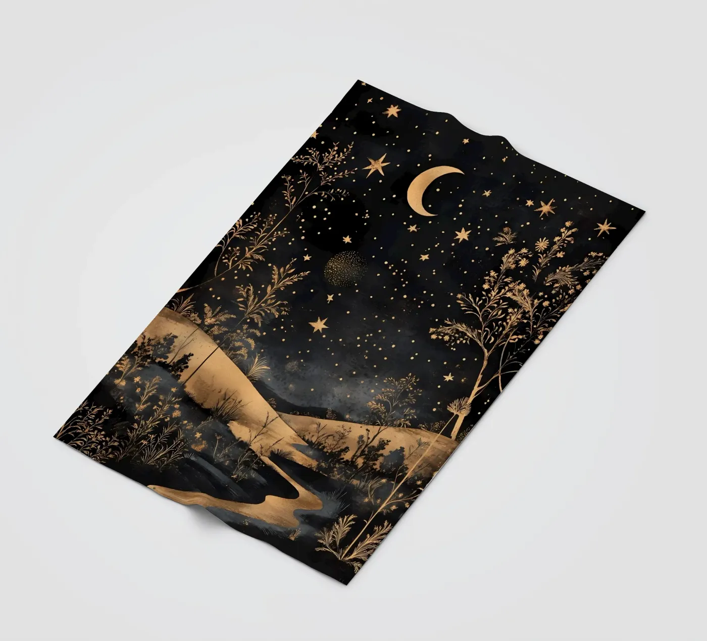 Himmelslandschaft Fleecedecke von IamHomeStudio