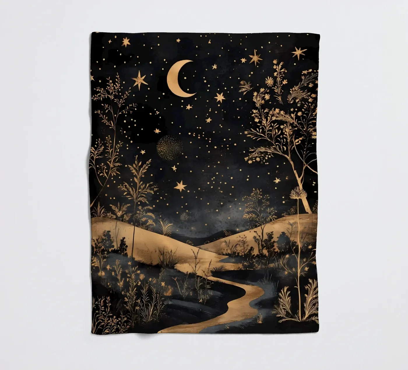 Himmelslandschaft Fleecedecke von IamHomeStudio