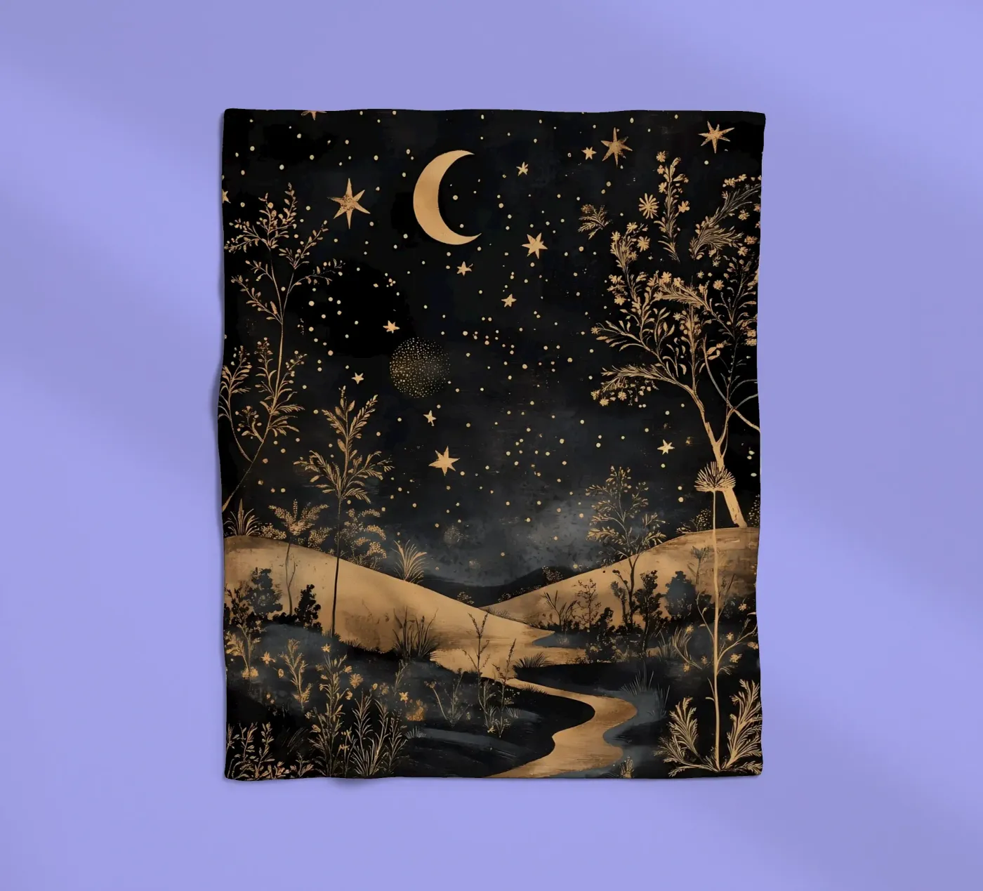 Himmelslandschaft Fleecedecke von IamHomeStudio