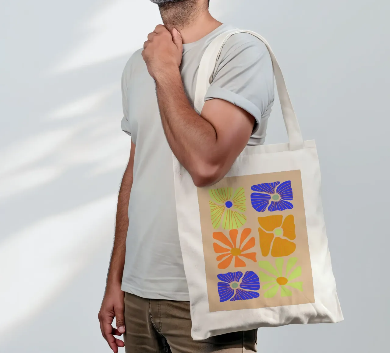 Floral Vibes  |  Flower Power  | Art Print tote bag by PrintCessStudio