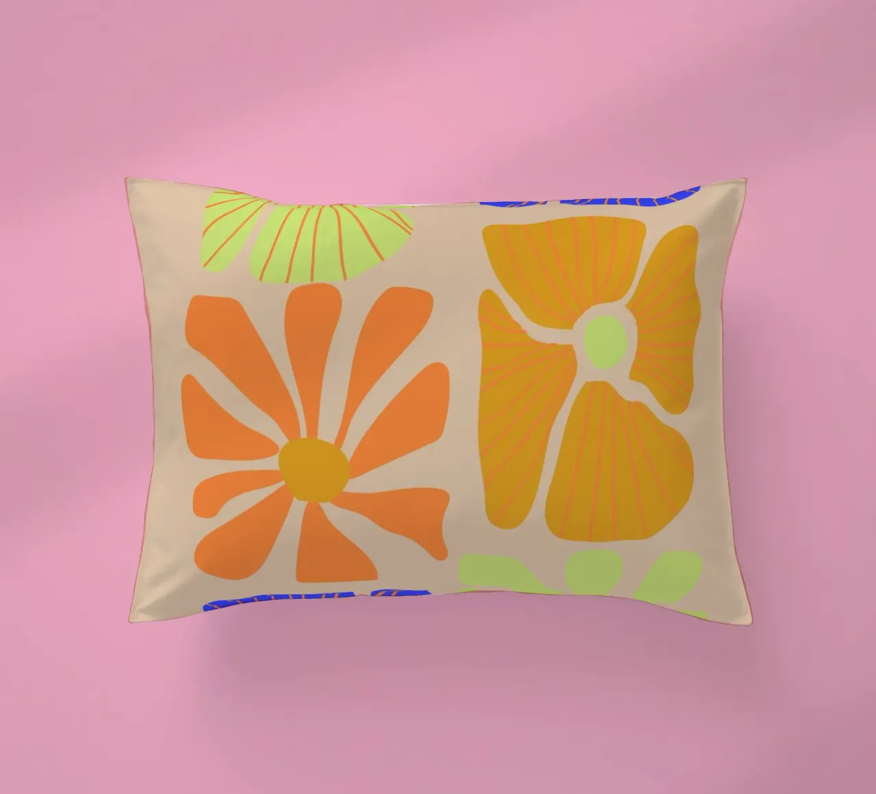 Floral Vibes  |  Flower Power  | Art Print cuscino da PrintCessStudio