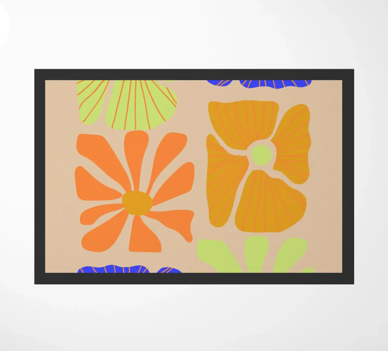 Floral Vibes  |  Flower Power  | Art Print zerbino da PrintCessStudio
