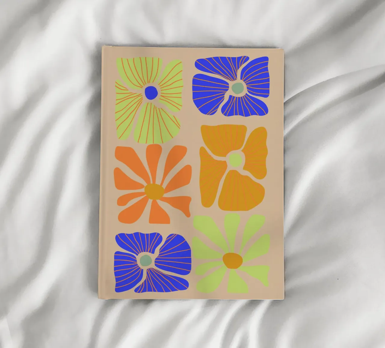 Floral Vibes  |  Flower Power  | Art Print notebook by PrintCessStudio