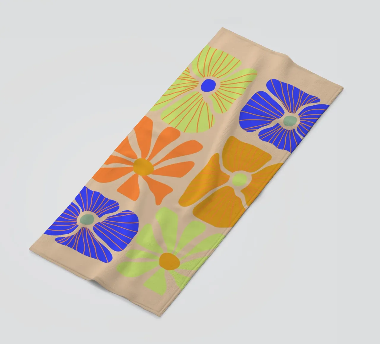 Floral Vibes  |  Flower Power  | Art Print telo mare da PrintCessStudio