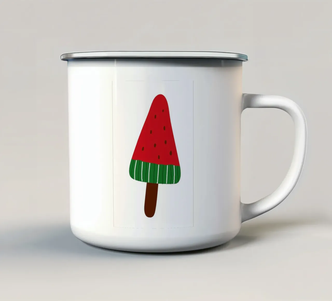 Watermelon popsicle tazza in smalto da LisaArtes