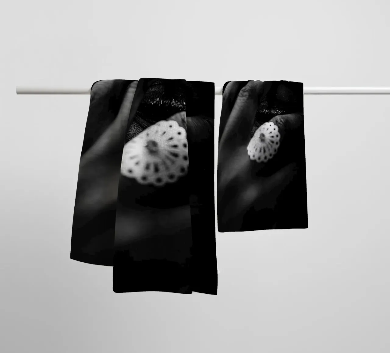 Afro Sadness asciugamano da bagno da Mathudace Créas