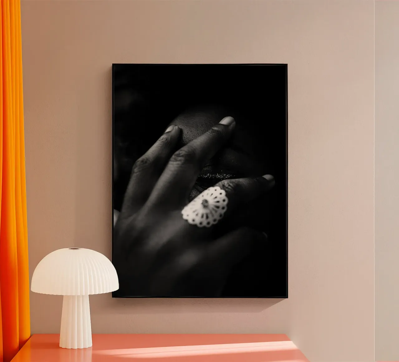 Afro Sadness plexiglass da Mathudace Créas