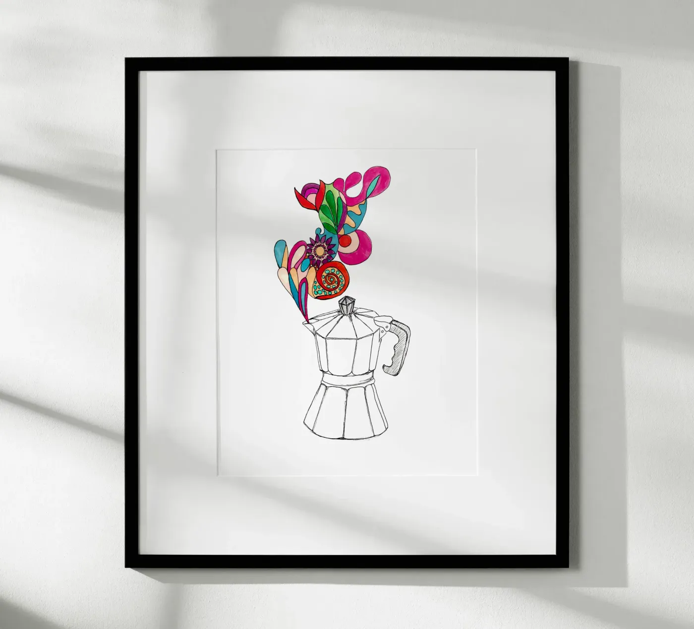 Coffee lover poster da Claudiabrueggen