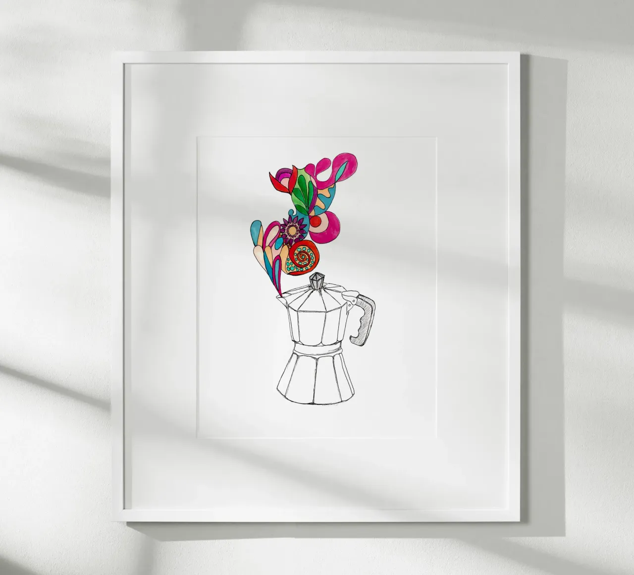 Coffee lover poster da Claudiabrueggen