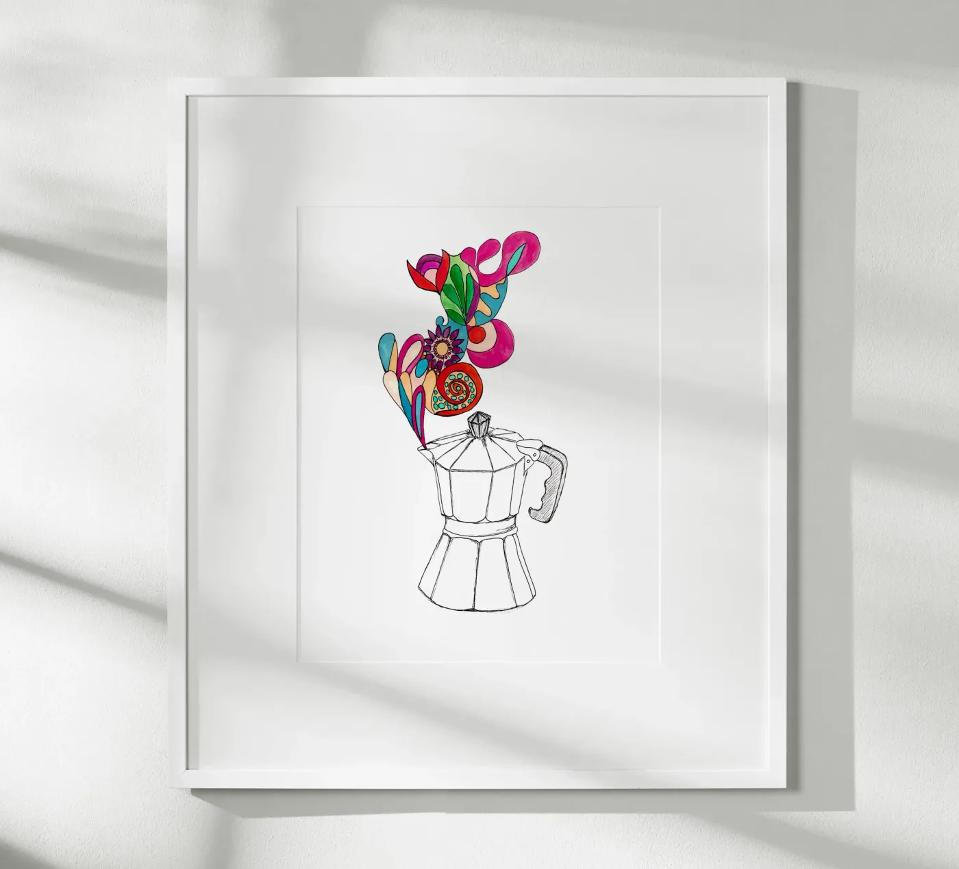 Coffee lover poster da Claudiabrueggen