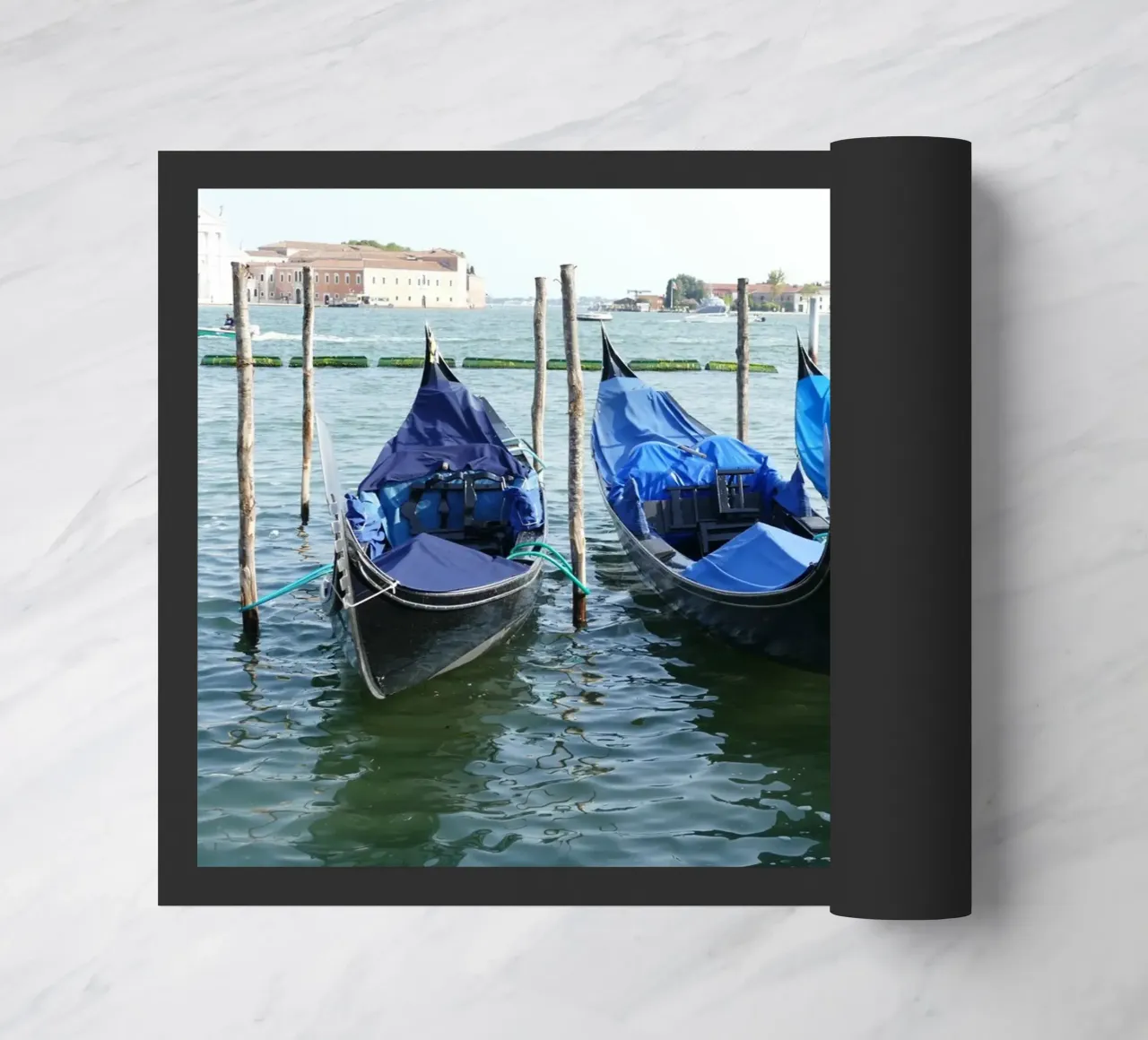 Un moment de silence à Venise paillasson de Alexandra Joseph Fotomomente