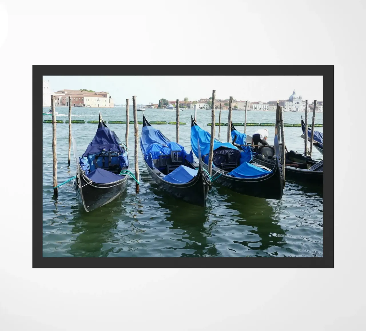 Un moment de silence à Venise paillasson de Alexandra Joseph Fotomomente