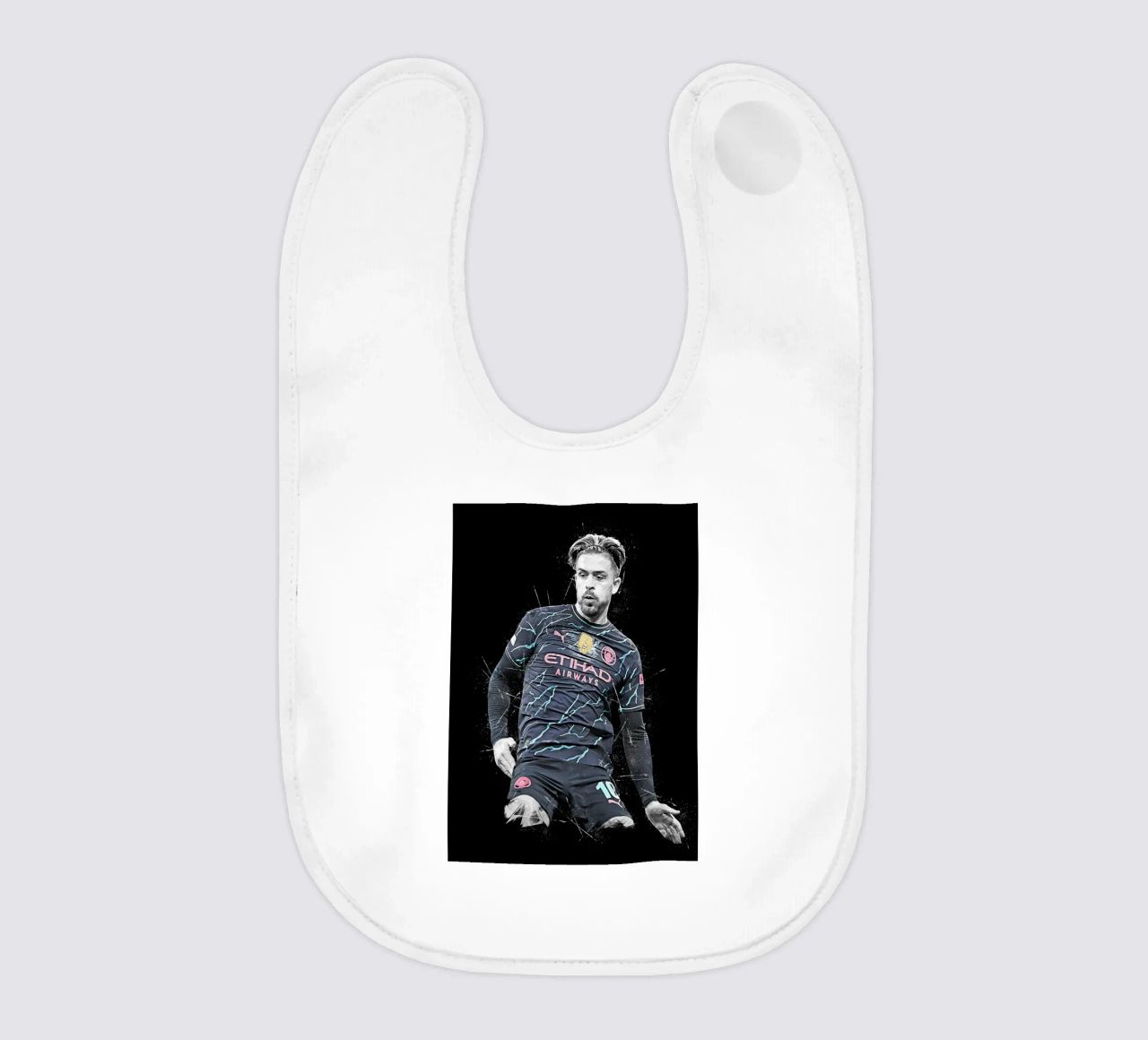 Jack Grealish baby bib by tenten